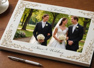 Créer un livre d’or mariage qui vous ressemble vraiment