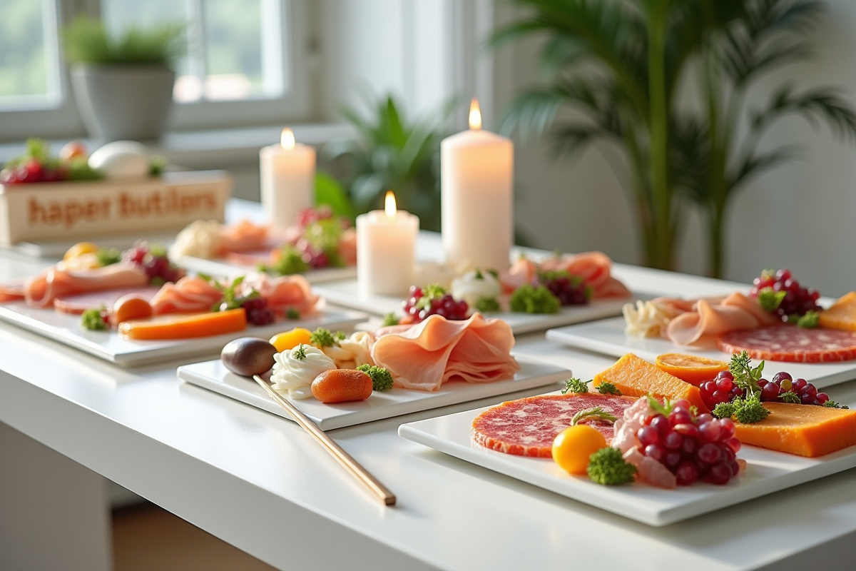 buffet élégant