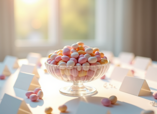 Calcul quantité idéale dragées 40 personnes : formule pratique et facile !