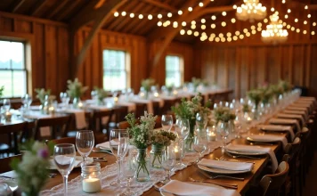 Décoration de mariage champêtre à faire soi-même : astuces pour un rendu rustique et élégant